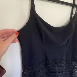 Princesse Tam Tam Black Stretchy Tank Lace